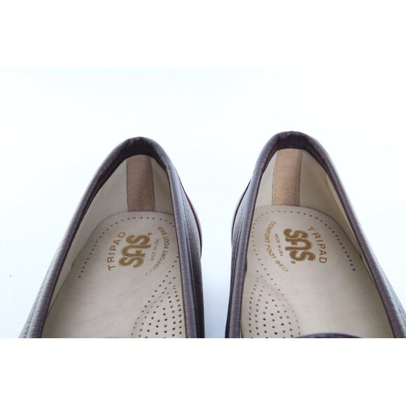 Sas Simplify Loafers Brown Shoes Comfort Walking Women's Shoes Sz 8.5 M - Picture 6 of 13